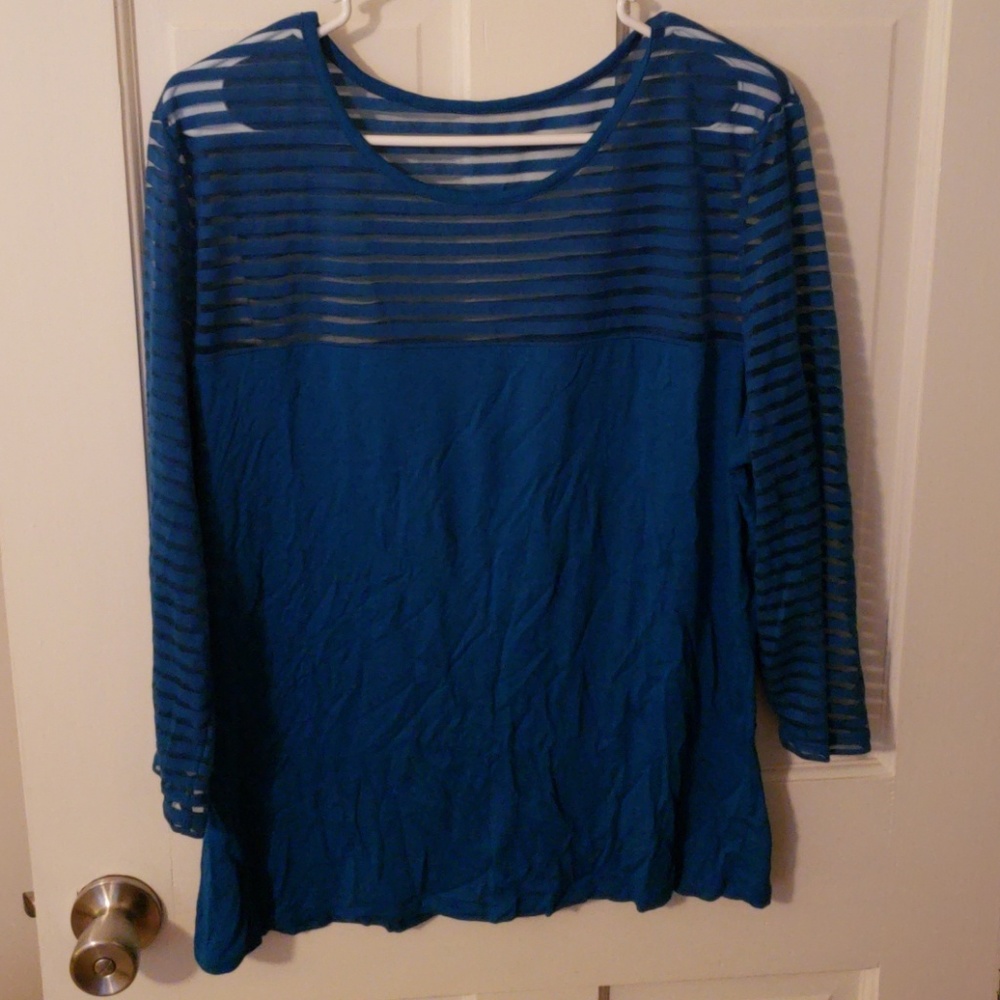 1/4 length blouse